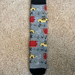 From the show Friends -Cozy Grey Friends Themed Socks